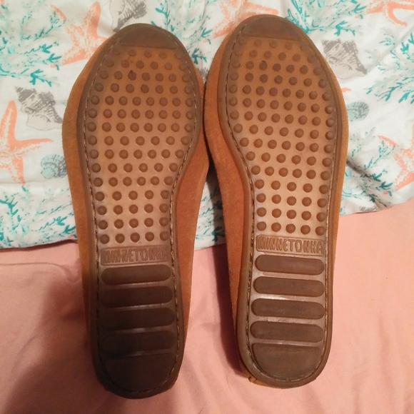 Minnetonka kilty • size 6 Warm Cognac Brown 🍁 - Picture 4 of 6